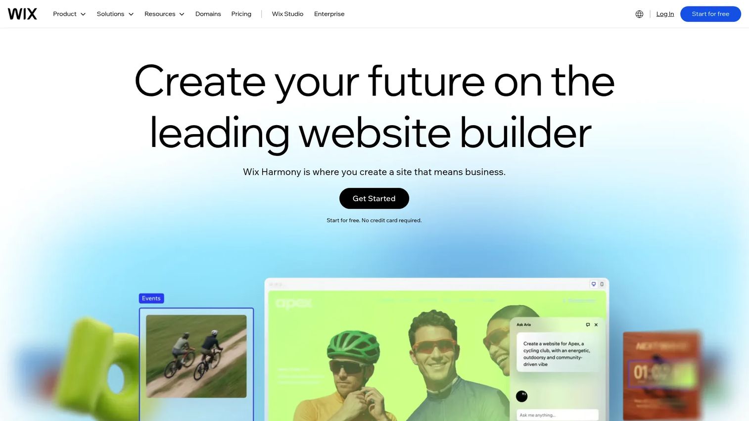 Wix mobile online store builder