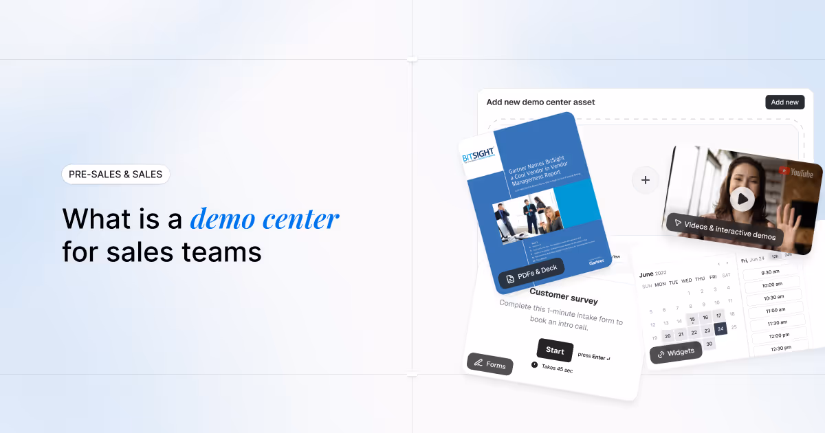 What is a demo center and why it's essential for sales teams